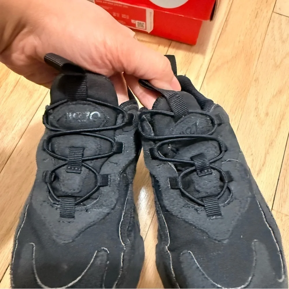 Nike Air Max 270 RT Black Toddler Sneakers Size 9c